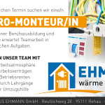 Stellenangebot Elektromonteur/in