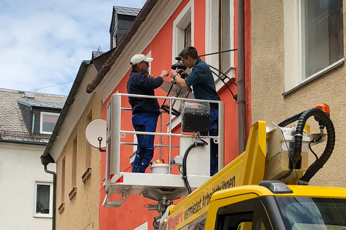 LED Umrüstung EHMANN GmbH Strassenbeleuchtung